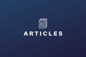 articles web page header