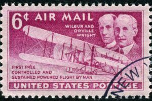 Wright Brothers postage stamp